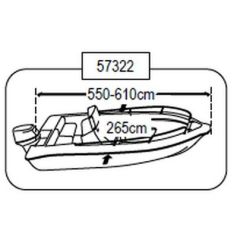 Lalizas SEACOVER Tekne Bot Koruma Örtüsü no 5