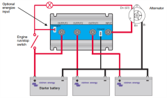 Victron Argo FET Akü İzolatörü 200-2