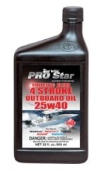 Star Brite Pro Star sentetik karışımlı 4 zamanlı motor yağı  25W40