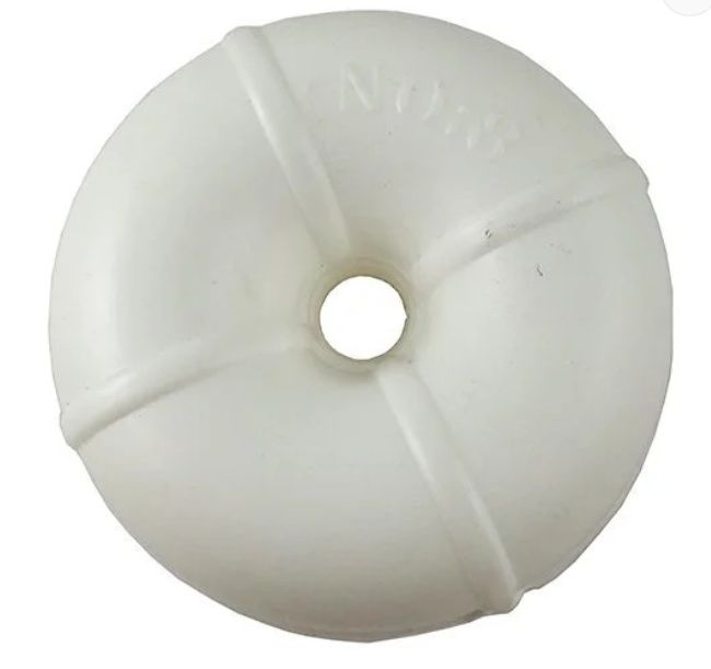 Plastik mantar şamandıra 13 cm, No: 8, Beyaz