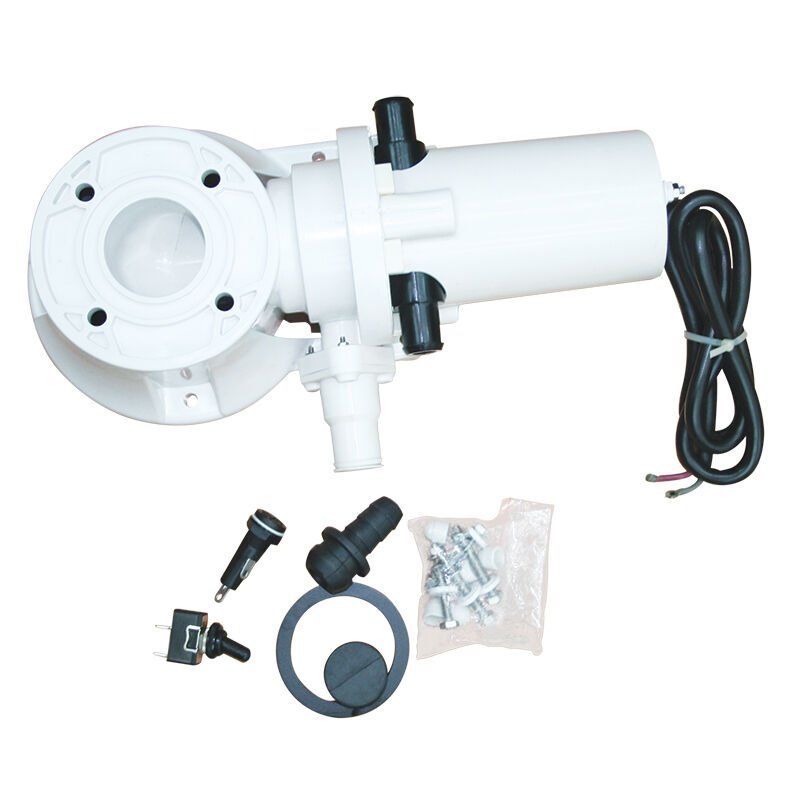 Nuova Rade Elektrikli Tekne Tuvaleti için Motor ve Tamir kiti 24 V