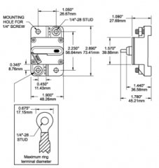 Otomatik Sigorta Su geçirmez Yüzeye montaj 030