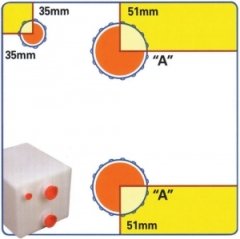 Moeller su/pis su tankı 45 lt