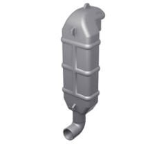 Vetus Goose neck LT50, Marin Egzos Suturucu