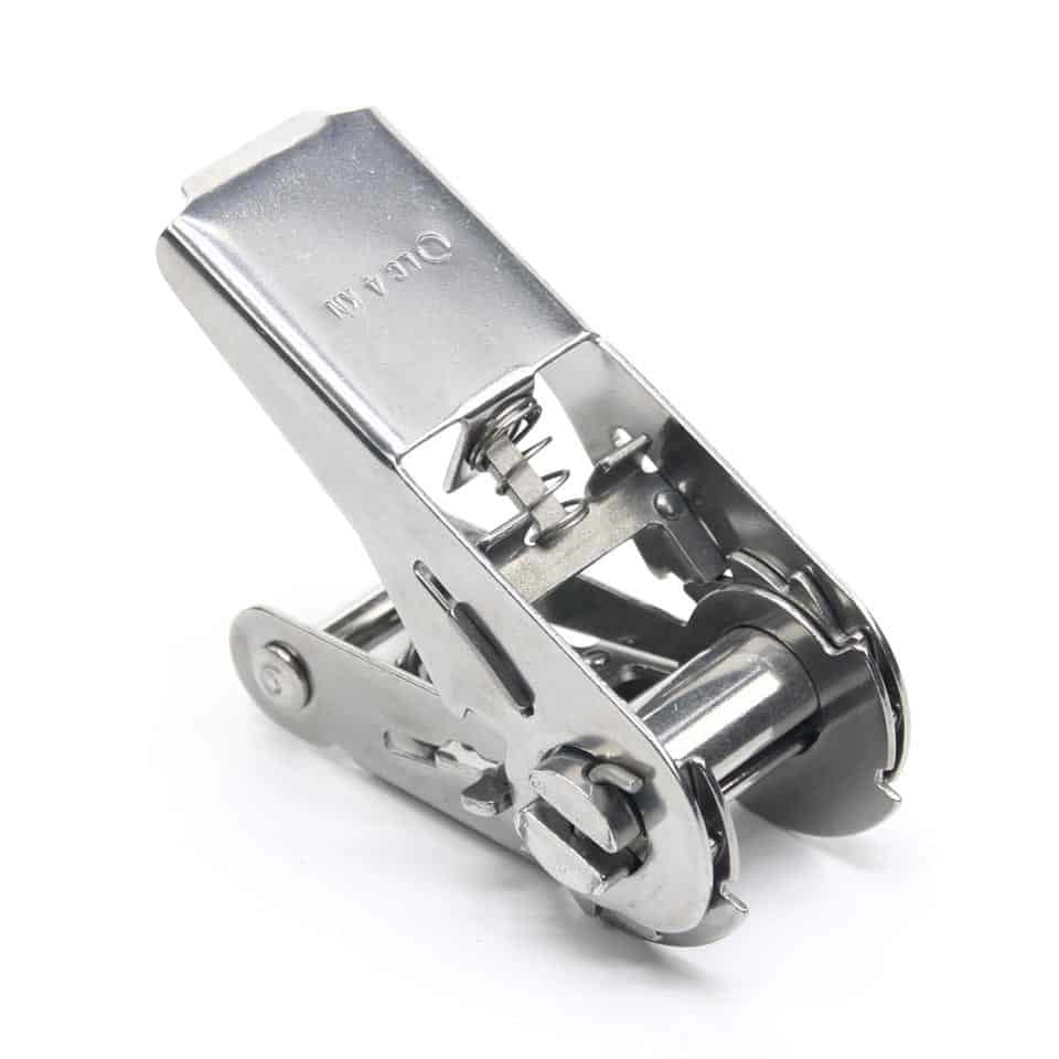 Osculati Krom Cırtlı Kayış Tokası, 25mm
