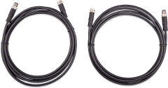 victron energy V.E M8 dairesel konektör Erkek/Dişi 3 kutuplu kablo, 3 metre