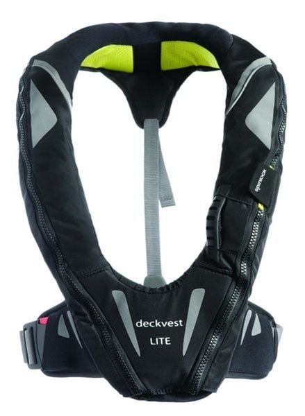 Spinlock DECKVEST LITE Otomatik Şişme Can Yeleği 170N – Siyah
