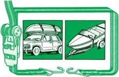 Trem Römork-Tekne için Gergili kayış 6m
