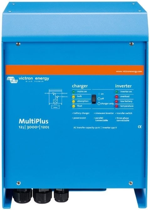 victron energy Quattro 12V/3000VA/120A-50A/50A İnverter/Charger