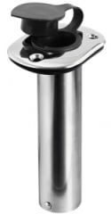 Osculati Krom Kamış yuvası, Kauçuk koruyucu kapaklı Ø 42 mm