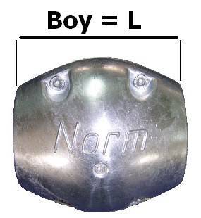 Best Şaft tutyaları, Çinko 038 mm