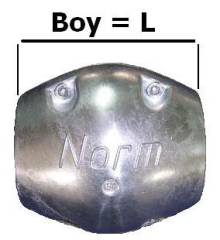 Best Şaft tutyaları, Çinko 038 mm