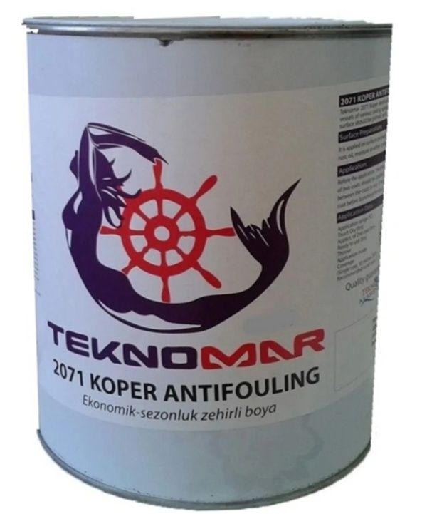 Teknomar  KOPER Bakırlı Zehirli Boya, Sert