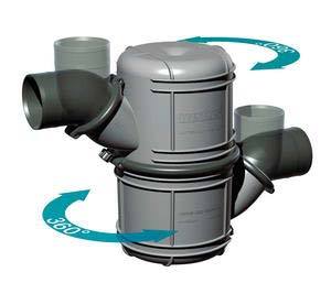 Vetus Waterlock Egzos susturucu NLP 10 lt 90 mm