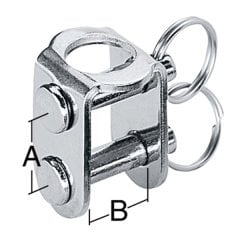 HARKEN 5 mm Stainless Steel U-Adaptor