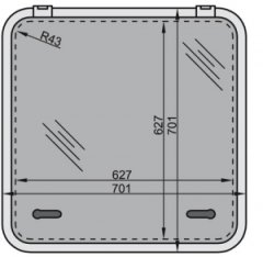 VETUS Altus Hatch Tekne karavan Havalandırma kapağı 47*47 cm