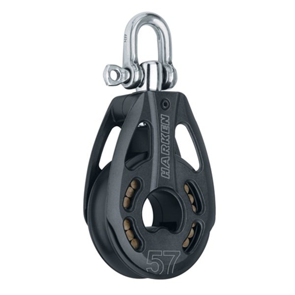 HARKEN 57 mm Black Magic Air Aluminyum Makara Fırdöndülü