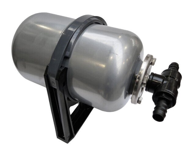 Johnson Pump 2 litrelik akümülatör tankı, 1/2 inç hortum bağlantısı
