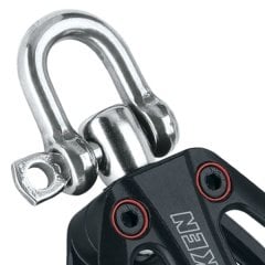 HARKEN 57 mm Black Magic Air Aluminyum, Düşük Yük Makarası Fırdöndülü
