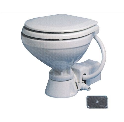 Matromarine Tekne Karavan için Elektrikli Tuvalet Büyük Taş 24 Volt
