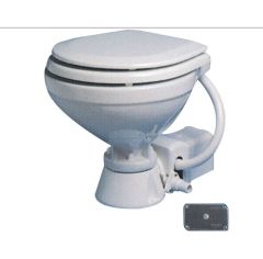 Matromarine Tekne Karavan için Elektrikli Tuvalet Büyük Taş 24 Volt
