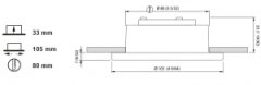 Sonia Power LED 12/24V İç ve Dış aydınlatma için