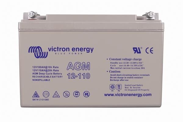Victron Energy AGM-12/110 Akü (12V 110Ah)