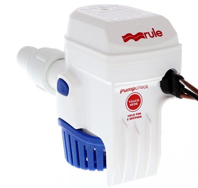 RULE MATE 24V 500 gph Otomatik sintine pompası, 1893 litre/saat(Kopya)
