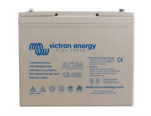 Victron Akü AGM SUPER CYCLE 100Ah