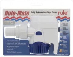 Rule Mate 24V 1100 gph Otomatik sintine pompası, 4164 litre/saat