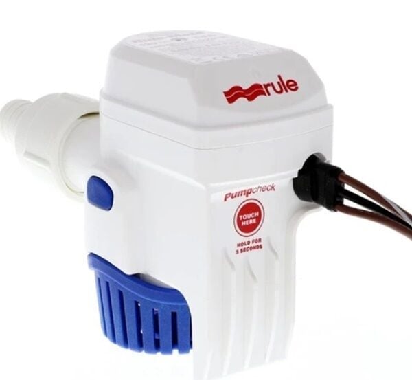 Rule Mate 24V 1100 gph Otomatik sintine pompası, 4164 litre/saat