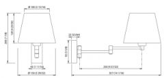 Quick Marine Lighting aplik Model  ISABELLA 15-25