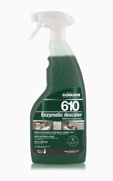 Clin Azur 610 Enzimatik Kireç Sökücü/Temizleyici 750ml
