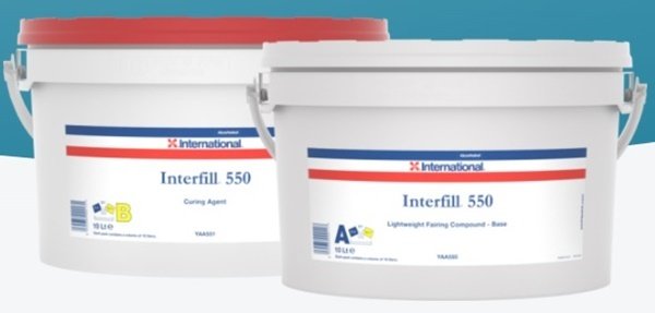 international İnterfill 550 Hafif epoksi dolgu macunu, 30 lt