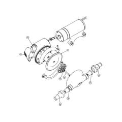 Jabsco 50880-XXXX Serisi Duş, Sintine pompası 14 lt/dk