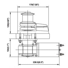 Bada C912C Tamburlu Irgat 12V 900W