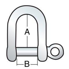 HARKEN 4 mm Kısa Omega Kilit