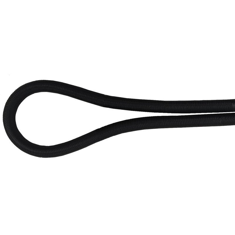 CABO Marin Lastikli Halat, polyester, 4mm, siyah