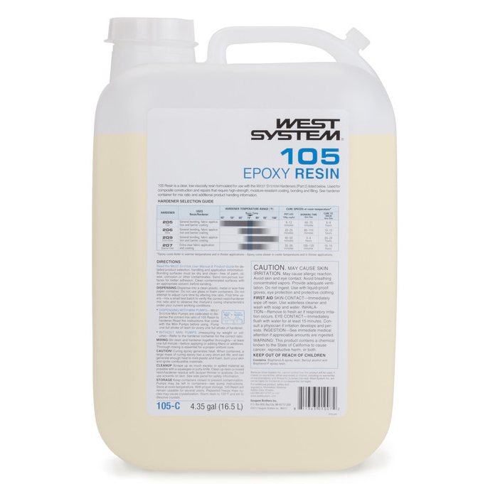 West System 105C Epoksi Reçine-Yapıştırıcı, 25 kg
