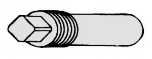 Motor/ Kondanse tutyası 20x80 mm