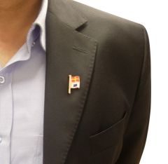 Altın kaplama ve mineli rozet Sinyal anlaşılmadı