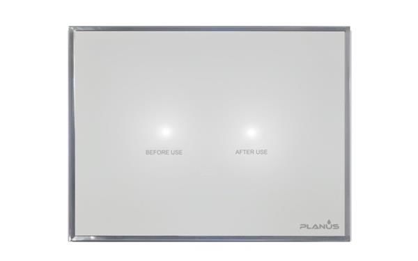 Planus Tuvalet için Beyaz Full Glass Touch Panel- Feretti 24V
