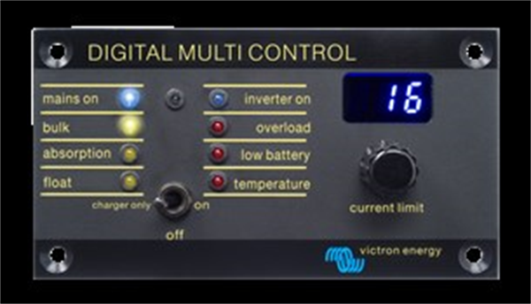 Victron Akü Kontrol Paneli Digital Multi Control 200/200A