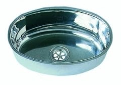 Lavabo Oval Krom