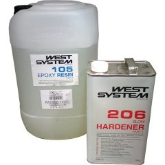 West System Epoksi Reçine C Pack , 30 kg 206 yavaş sertleştirici