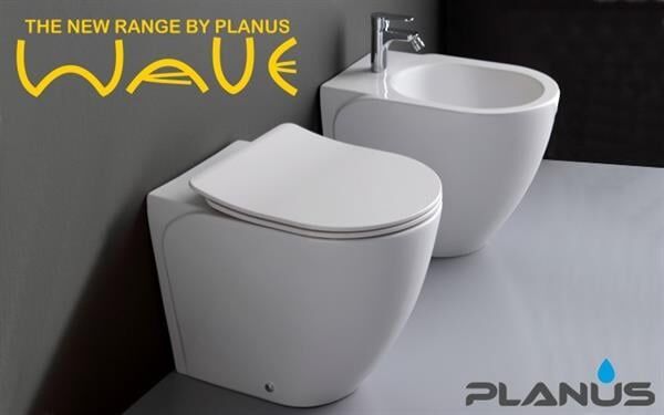 Planus Wave 24V Beyaz Taş Tuvalet