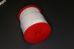 Kord Yelken-Tekne için Kırcala-Salvo-Örgü ipi BEYAZ Ø4 mm 150 m