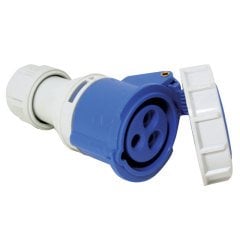 Fiş, dişi, güvenlik kapaklı , 16A , 220 volt