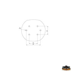 Trem Stella Polare Seyir Fenerleri İskele 12V 20m
