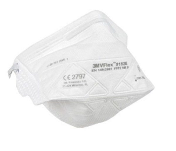 3M™ VFlex™ Partikül Toz Maskesi, FFP2, Ventilli, 9162ES